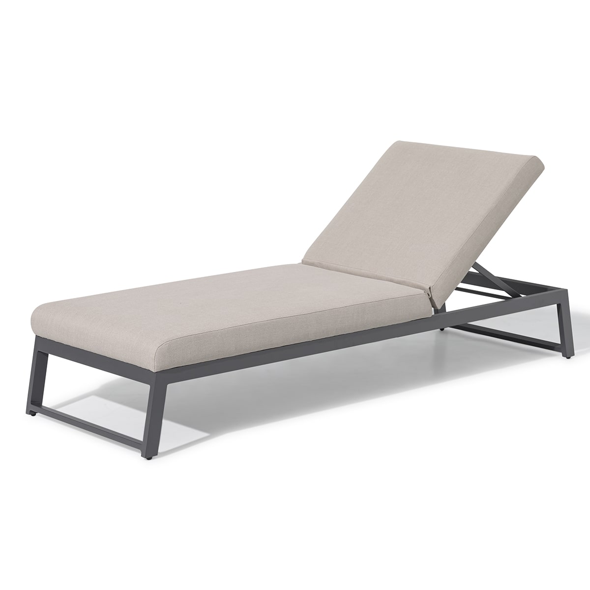 Maze Outdoor Allure Sunlounger in Oatmeal