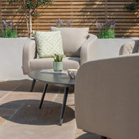 Maze Outdoor Ambition 3 Seater Sofa Set in Oatmeal