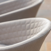 Maze Outdoor Ambition Oval Dining Set in Oatmeal