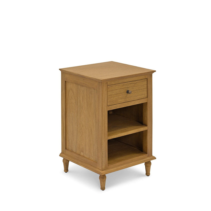 Barton Bedside Table - Natural Wood Garden Trading 3