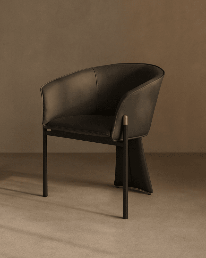 Felipo Set of 2 Dining Chairs - Mustang Black Tommy Franks 2