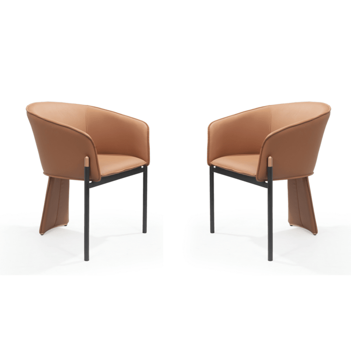 Felipo Set of 2 Dining Chairs - Colonial Tan Tommy Franks 3