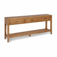 Garden Trading Ashwell Console Table 3 Drawer Natural