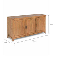 Garden Trading Ashwell Sideboard 3 Door Natural