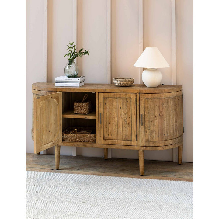 Ashwell Curved Sideboard - Natural Garden Trading 3