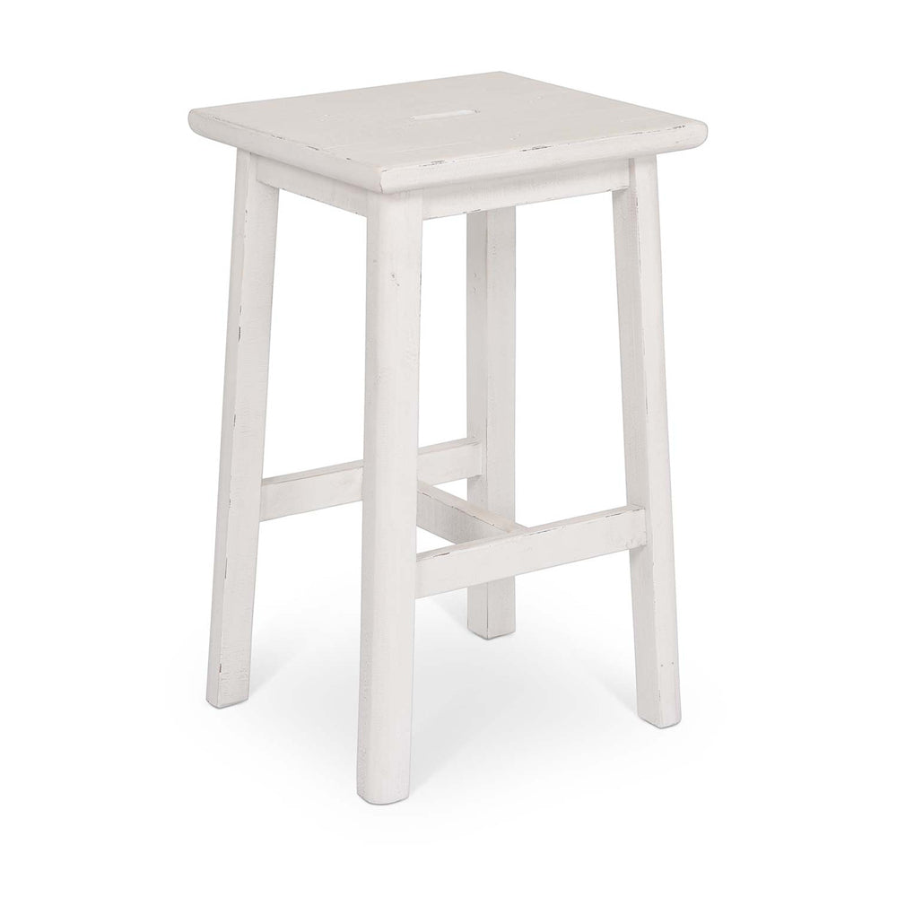 Garden Trading Ashwell Handle Bar Stool Whitewash