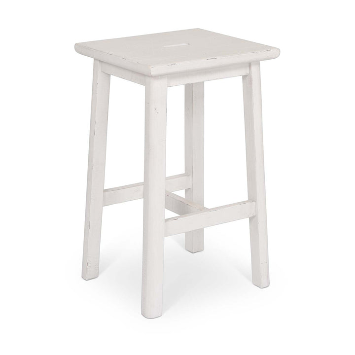 Ashwell Handle Bar Stool - Whitewash Garden Trading 5