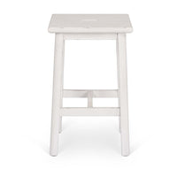 Garden Trading Ashwell Handle Bar Stool Whitewash