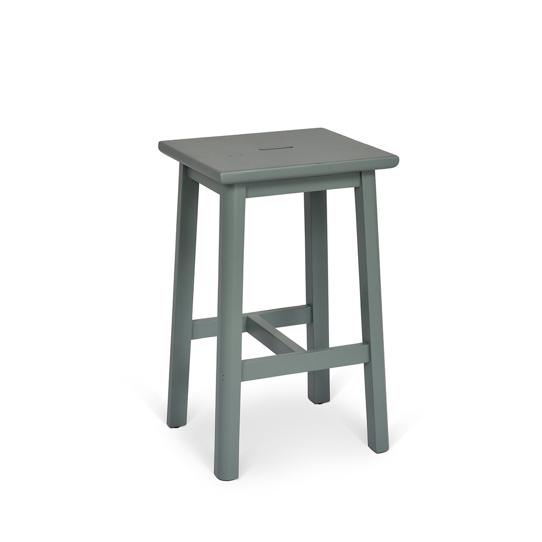 Ashwell Handle Bar Stool - Sage Green Garden Trading 3