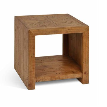 Garden Trading Fawley Chevron Side Table Natural