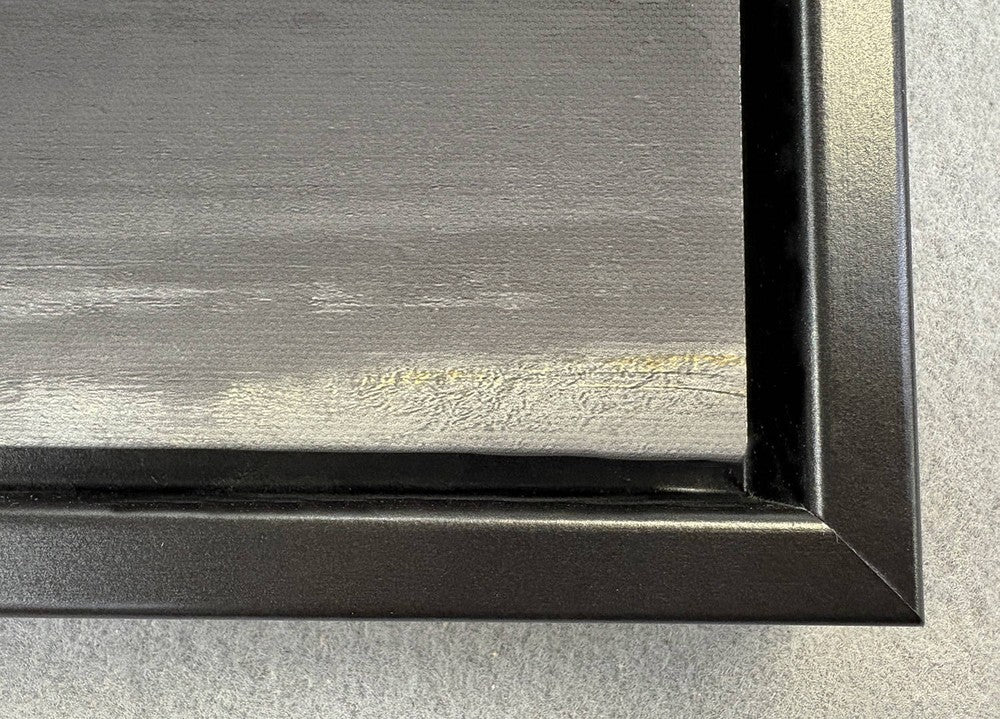 Midnight Lines I Framed Canvas