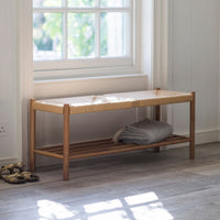 Garden Trading Longworth Hallway Bench in Natural