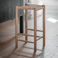 Garden Trading Longworth Bar Stool in Oak