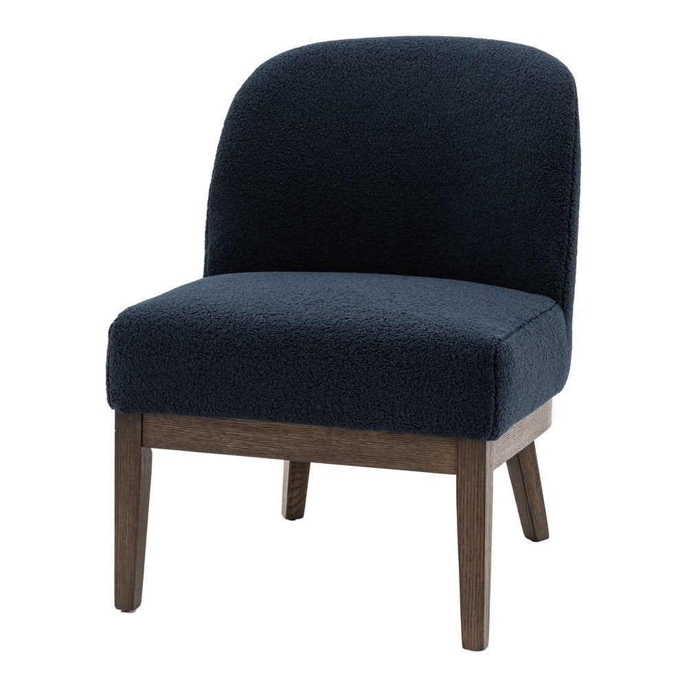 Gallery Interiors Beverly Chair in Blue