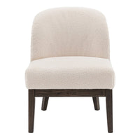 Gallery Interiors Beverly Chair in Vanilla