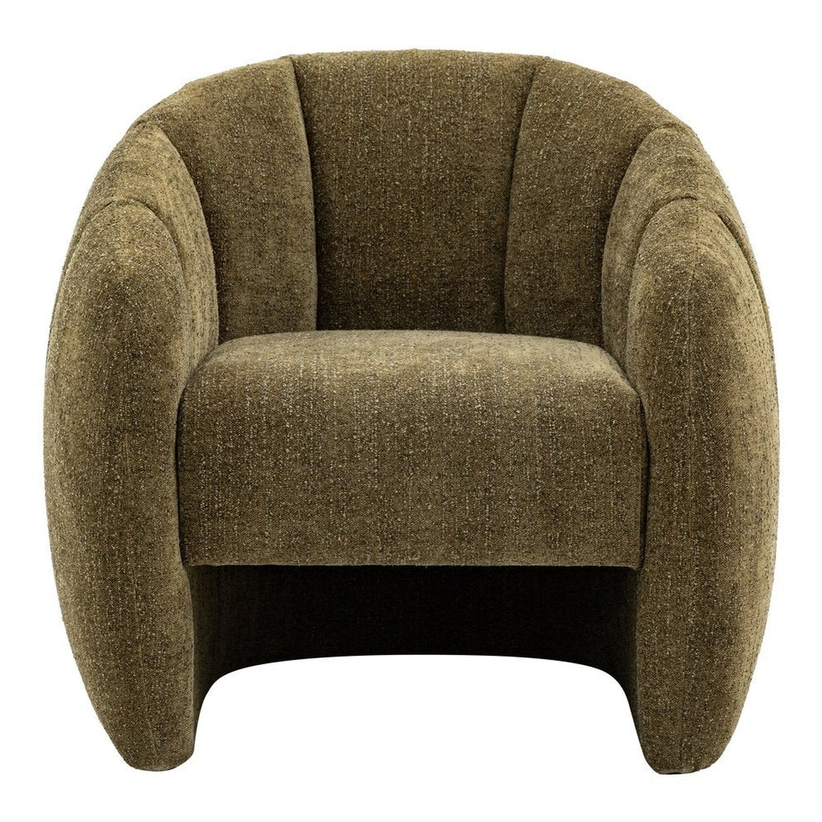 Gallery Interiors Oxford Tub Chair in Moss Green