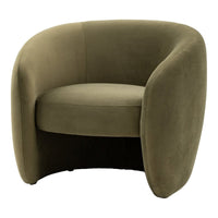 Gallery Interiors Canto Armchair in Moss Green