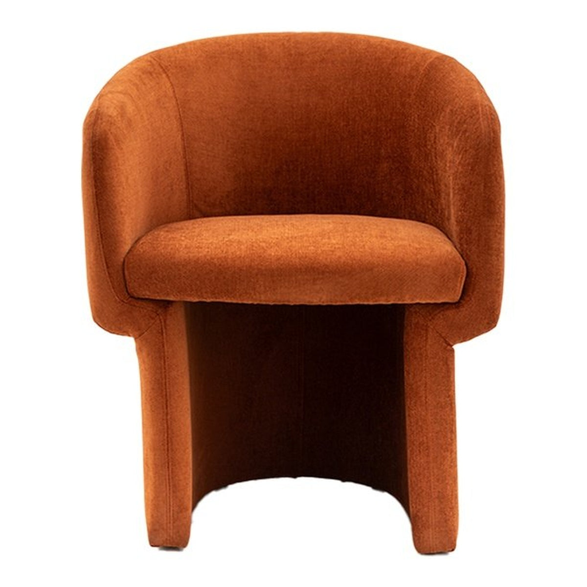 Gallery Interiors Haven Armchair in Rust