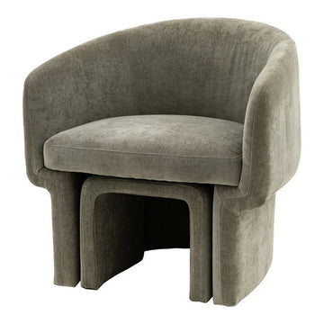 Gallery Interiors Alaric Armchair in Grey