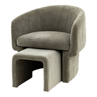 Gallery Interiors Alaric Armchair in Grey