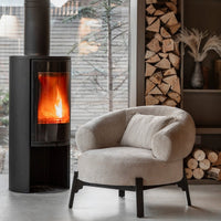 Gallery Interiors Alton Armchair in Cream