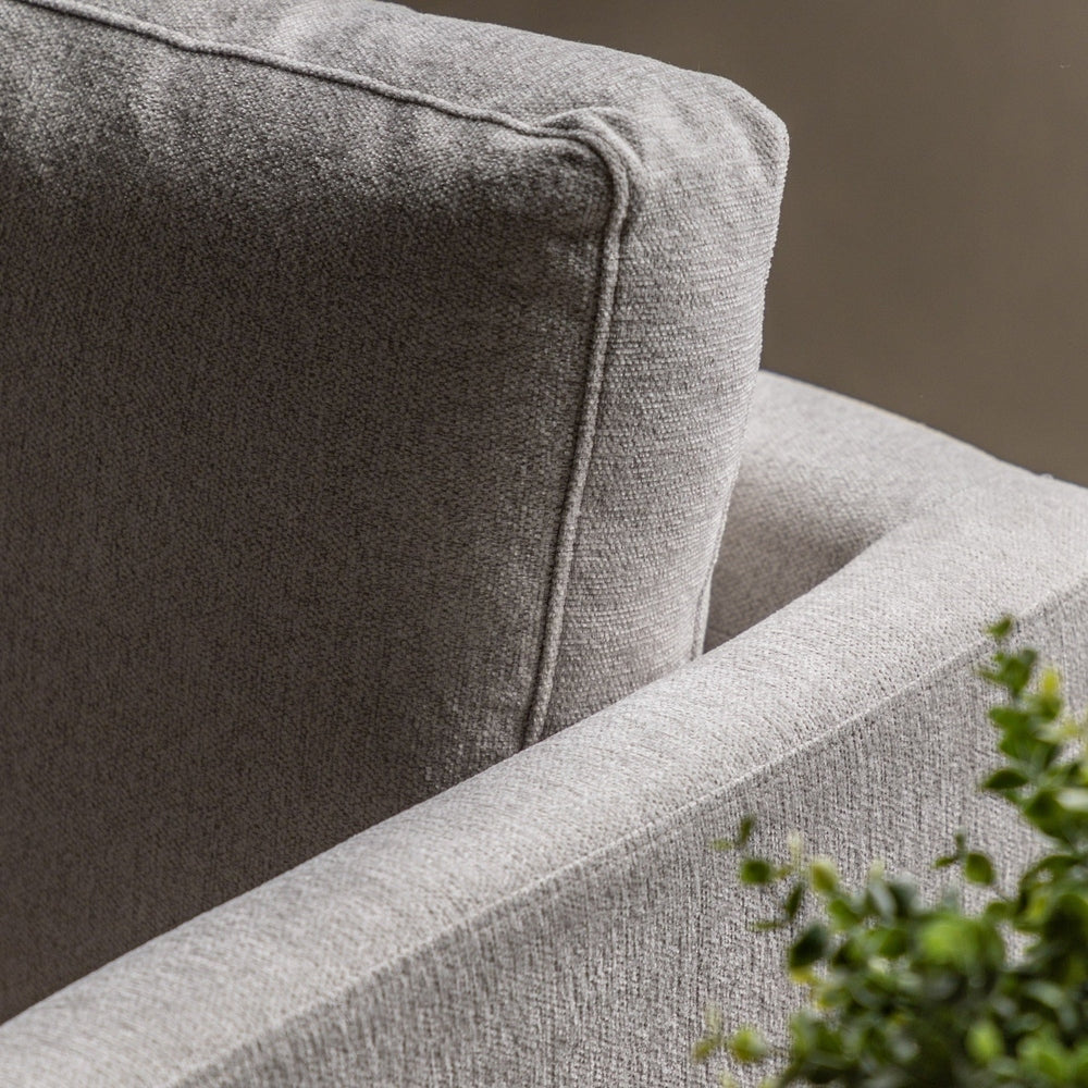 Chesterfield Armchair - Light Grey GalleryDirect 3
