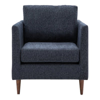 Gallery Interiors Chesterfield Armchair in Charcoal