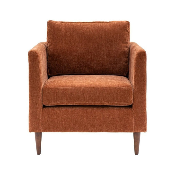 Chesterfield Armchair - Rust GalleryDirect 1