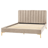 Gallery Interiors Kendra Bed in Latte