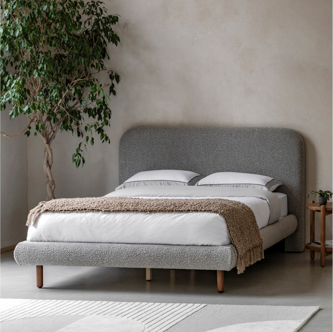 Raleigh Bedstead - Stone Grey GalleryDirect 3