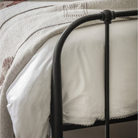 Gallery Interiors Loughborough Bed in Black