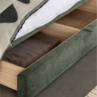 Gallery Interiors Marley 2 Drawer Bed in Green