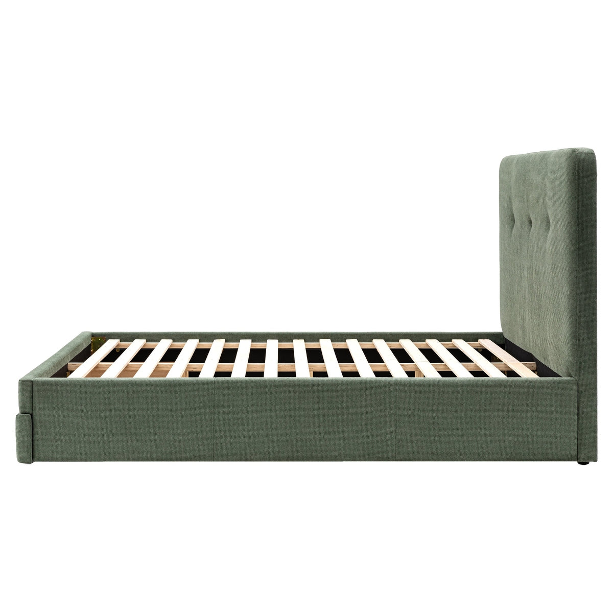 Gallery Interiors Marley 2 Drawer Bed in Green