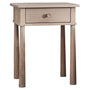 Gallery Interiors Wycombe 1 Drawer Bedside