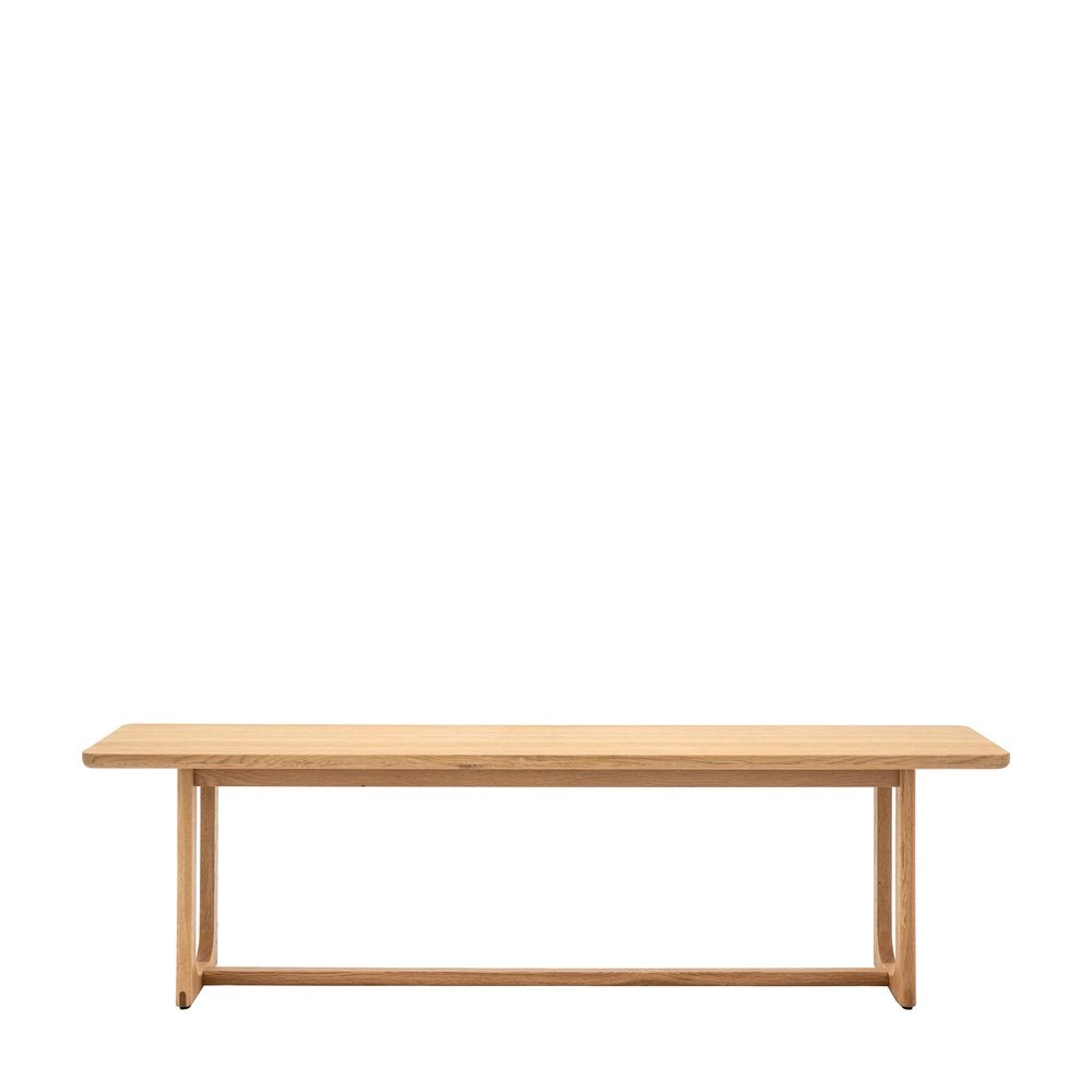 Gallery Interiors Croft Dining Bench in Natural
