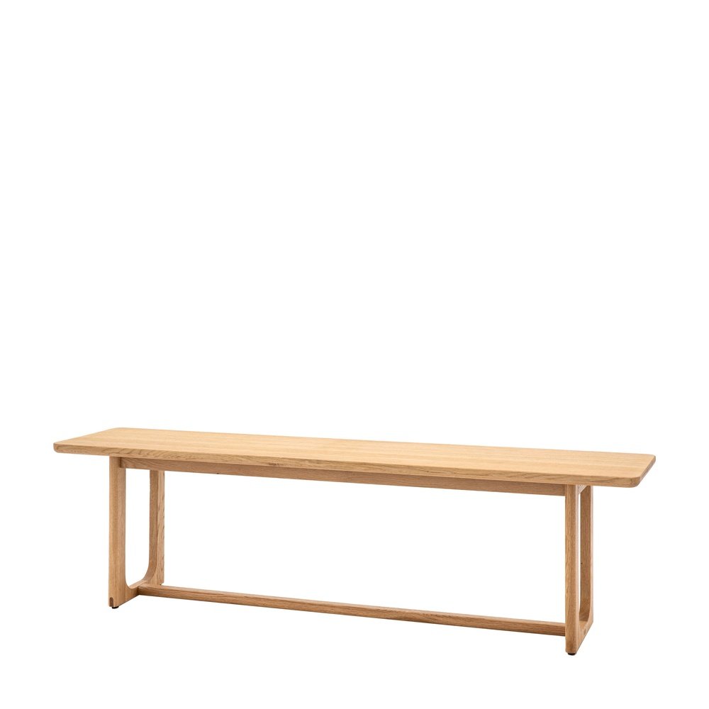 Gallery Interiors Croft Dining Bench in Natural