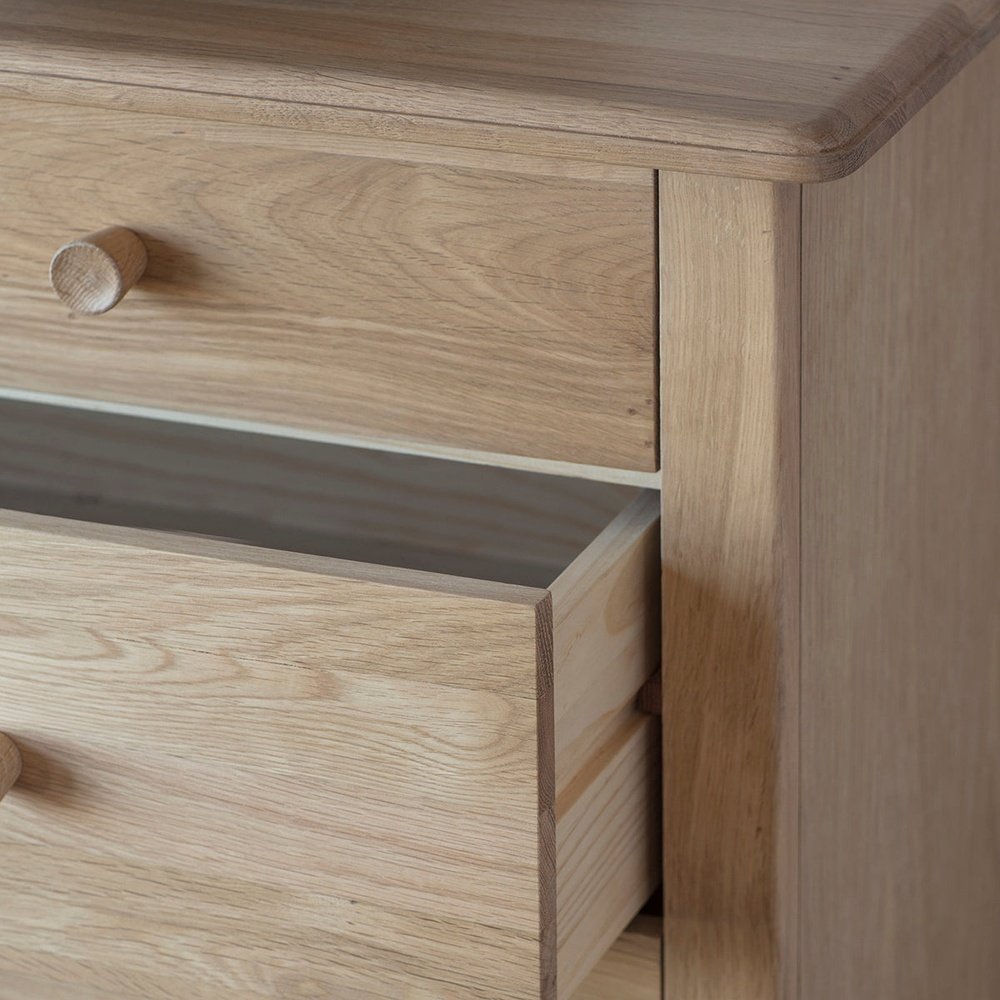  GalleryDirect-Gallery Interiors Wycombe 5 Drawer Chest-Light Wood 733 