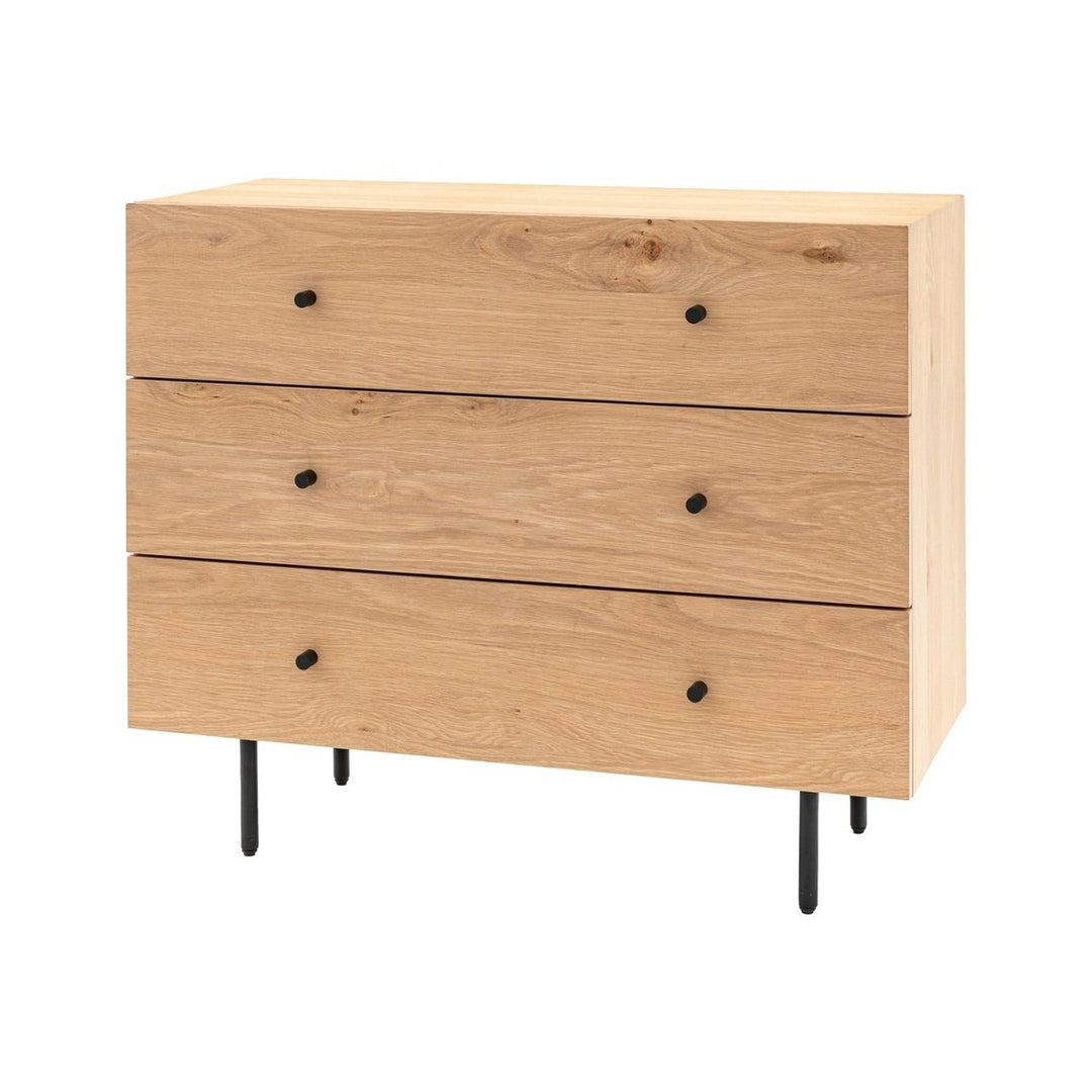 Kingsley 3 Drawer Chest - Natural GalleryDirect 5