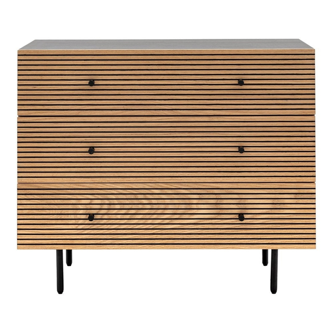 Harlow 3 Drawer Chest GalleryDirect 1