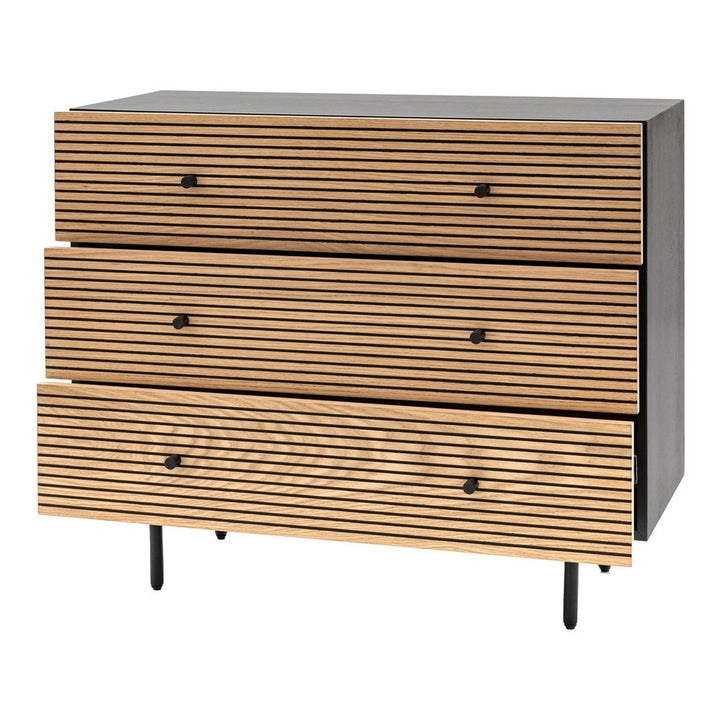 Harlow 3 Drawer Chest GalleryDirect 6