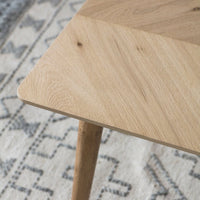 Gallery Interiors Milano Oak Scandi Coffee Table