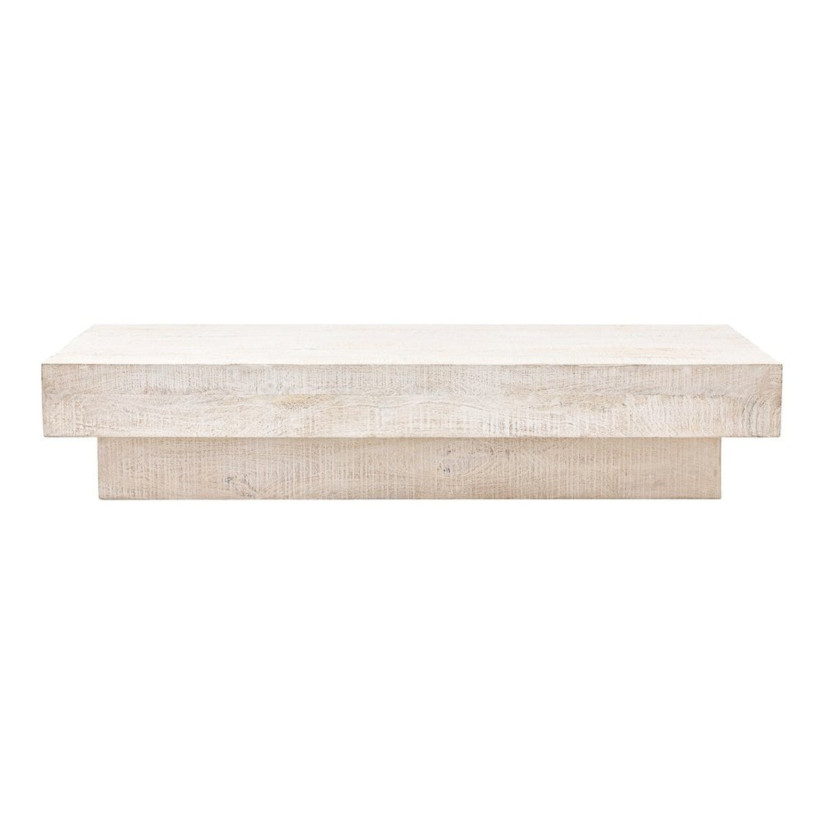 Gallery Interiors Inca Coffee Table in Whitewash