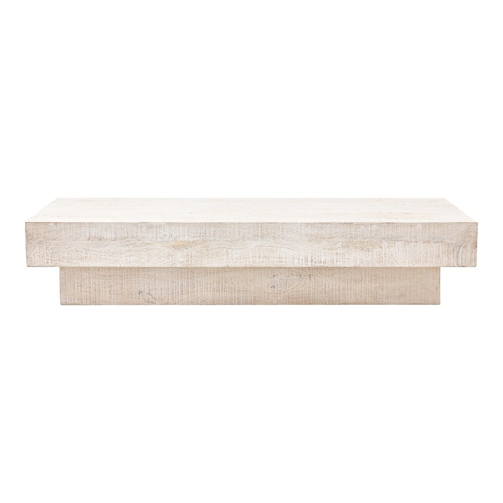  GalleryDirect-Gallery Interiors Inca Coffee Table in Whitewash-White 317 