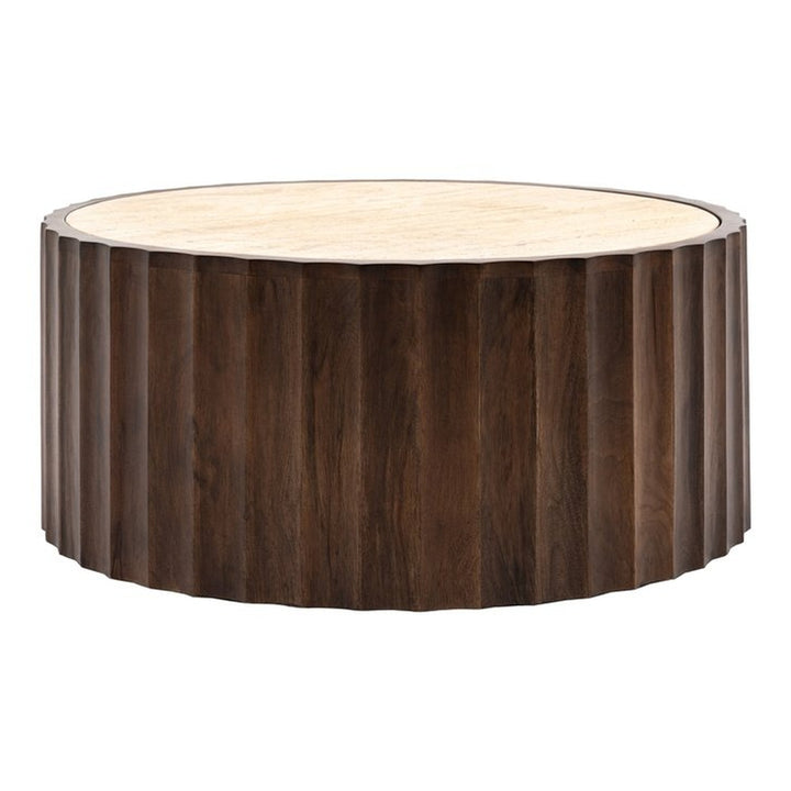 Carmine Round Coffee Table GalleryDirect 1