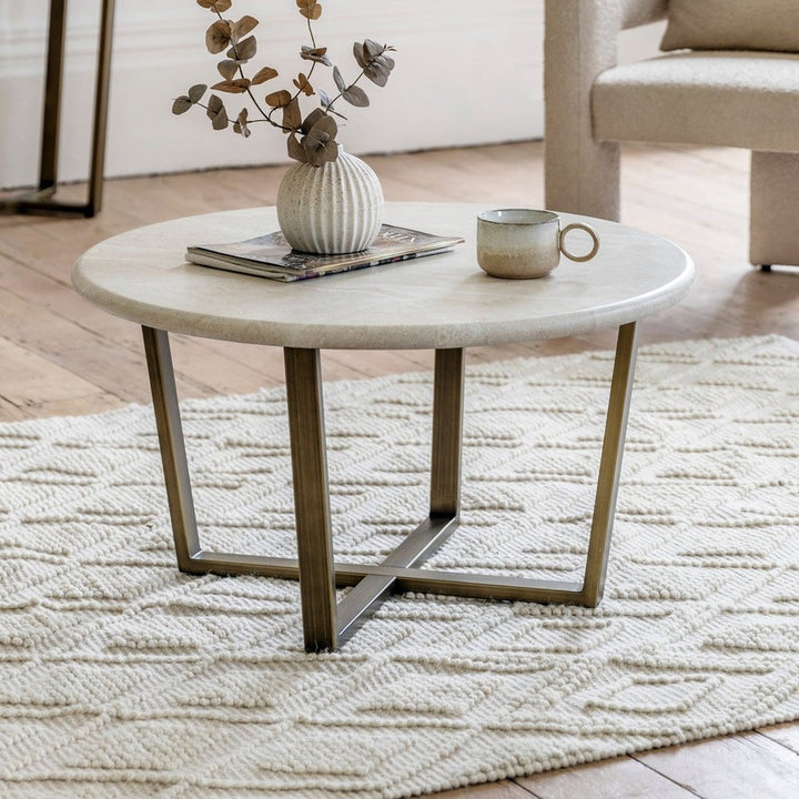 Dover Round Coffee Table GalleryDirect 2