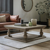 Gallery Interiors Newbury Square Coffee Table