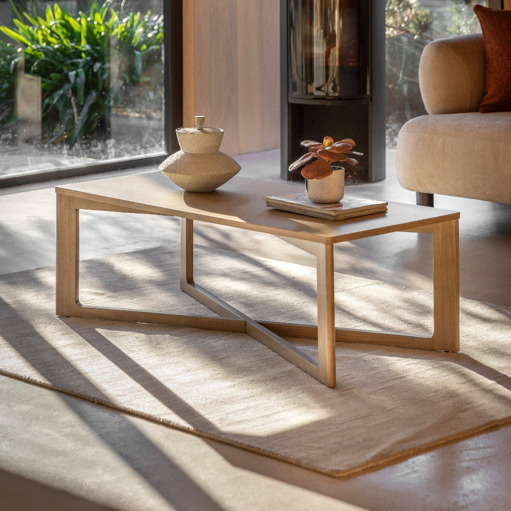 Gallery Interiors Panelled Coffee Table