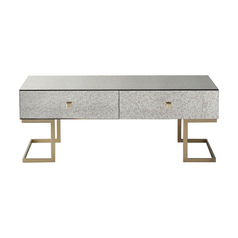  GalleryDirect-Gallery Interiors Amberley 4 Drawer Coffee Table-Gold 541 