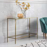 Gallery Interiors Rothbury Console Table in Bronze