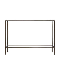 Gallery Interiors Rothbury Console Table in Bronze